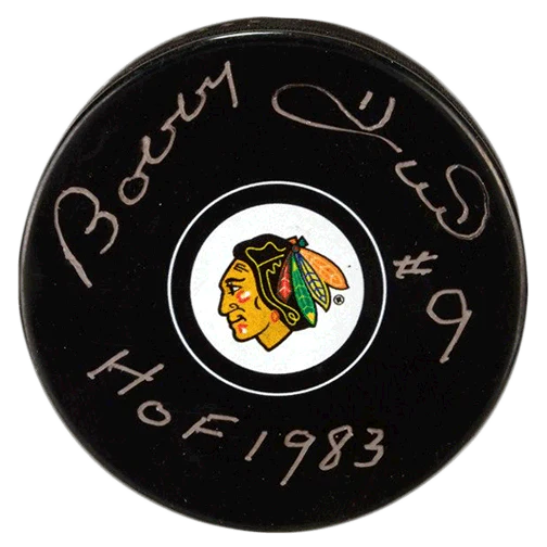 signed puck